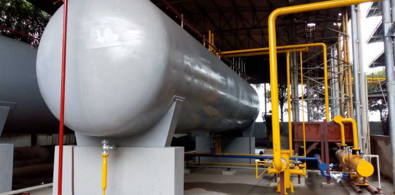 Thi công bồn gas công nghiệp