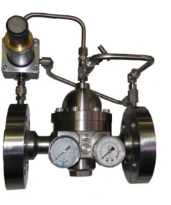 CNG pressure regulator valve