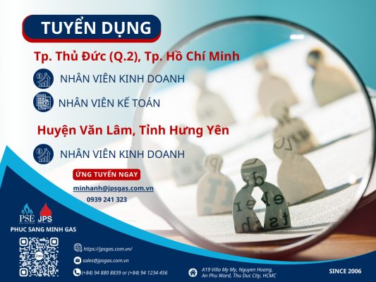 Phúc Sang Minh thông báo tuyển dụng nhân sự năm 2024