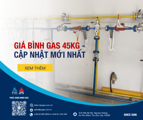Giá Bình 45kg mới nhất