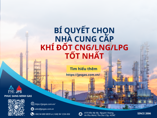 Bí quyết chọn nhà cung cấp khí đốt CNG/LNG/LPG tốt nhất