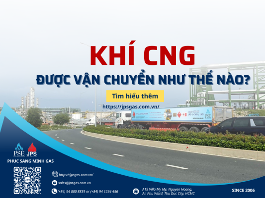 Khí CNG được vận chuyển như thế nào?