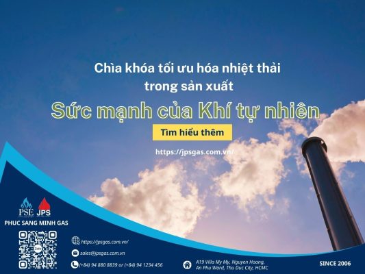 1 Chìa khóa tối ưu hóa nhiệt thải trong sản xuất: Sức mạnh của Khí tự nhiên