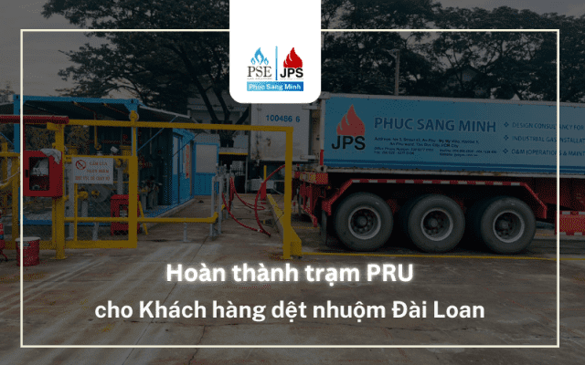 Hoàn thành trạm PRU cho Khách hàng dệt nhuộm Đài Loan