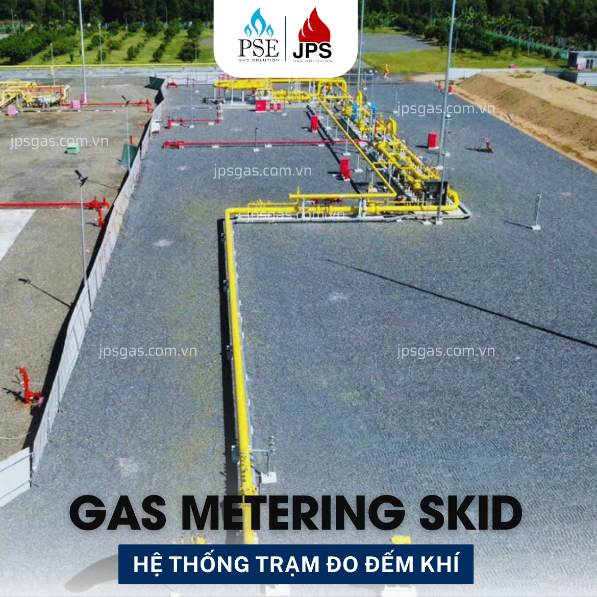 Hệ thống đo đếm khí (Gas Metering Skid) và Hệ thống điều áp (Pressure Control Valve) do Phúc Sang Minh cung cấp được thiết kế và chế tạo với công nghệ tiên tiến