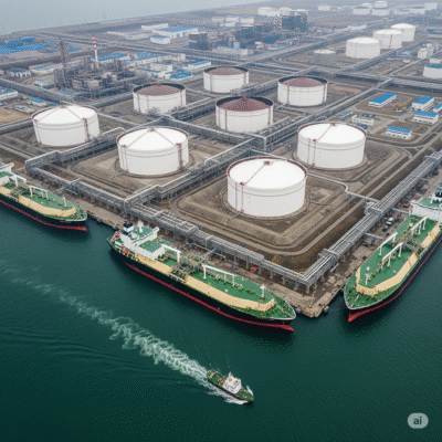 LNG Hub, hay còn gọi là Kho cảng LNG trung tâm, là một khái niệm chiến lược và cơ sở hạ tầng cực kỳ quan trọng trong ngành năng lượng hiện đại. Đơn giản nhất, nó là một trung tâm tiếp nhận, lưu trữ, tái hóa khí và phân phối khí thiên nhiên hóa lỏng (LNG) quy mô lớn, đóng vai trò như một điểm trung chuyển và cung ứng LNG cho nhiều đối tượng khách hàng khác nhau trong một khu vực rộng lớn.