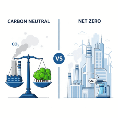 Carbon Neutral vs Net Zero
