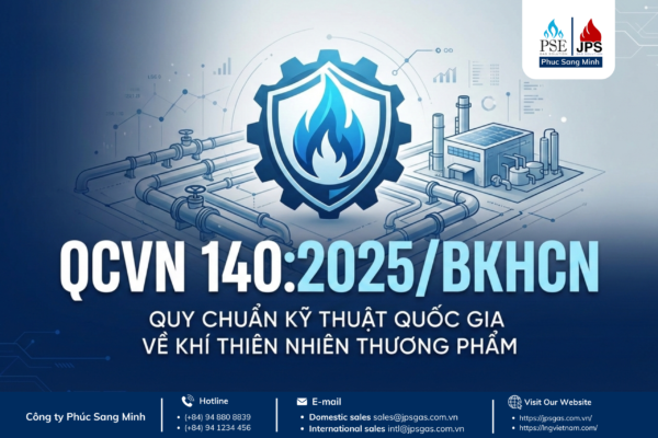 Quy chuẩn kỹ thuật quốc gia về Khí thiên nhiên thương phẩm QCVN 140:2025/BKHCN